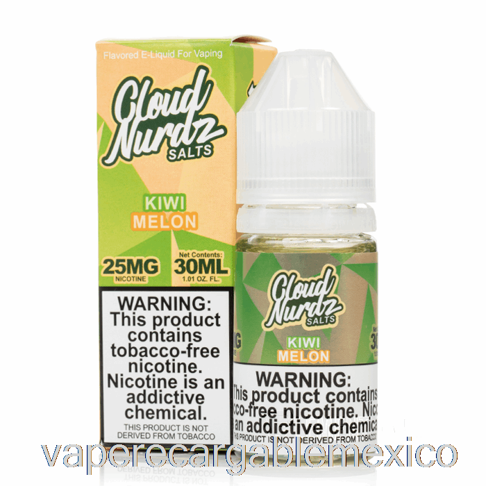Vape Recargable Kiwi Melón - Sales Nurdz Nube - 30ml 25mg